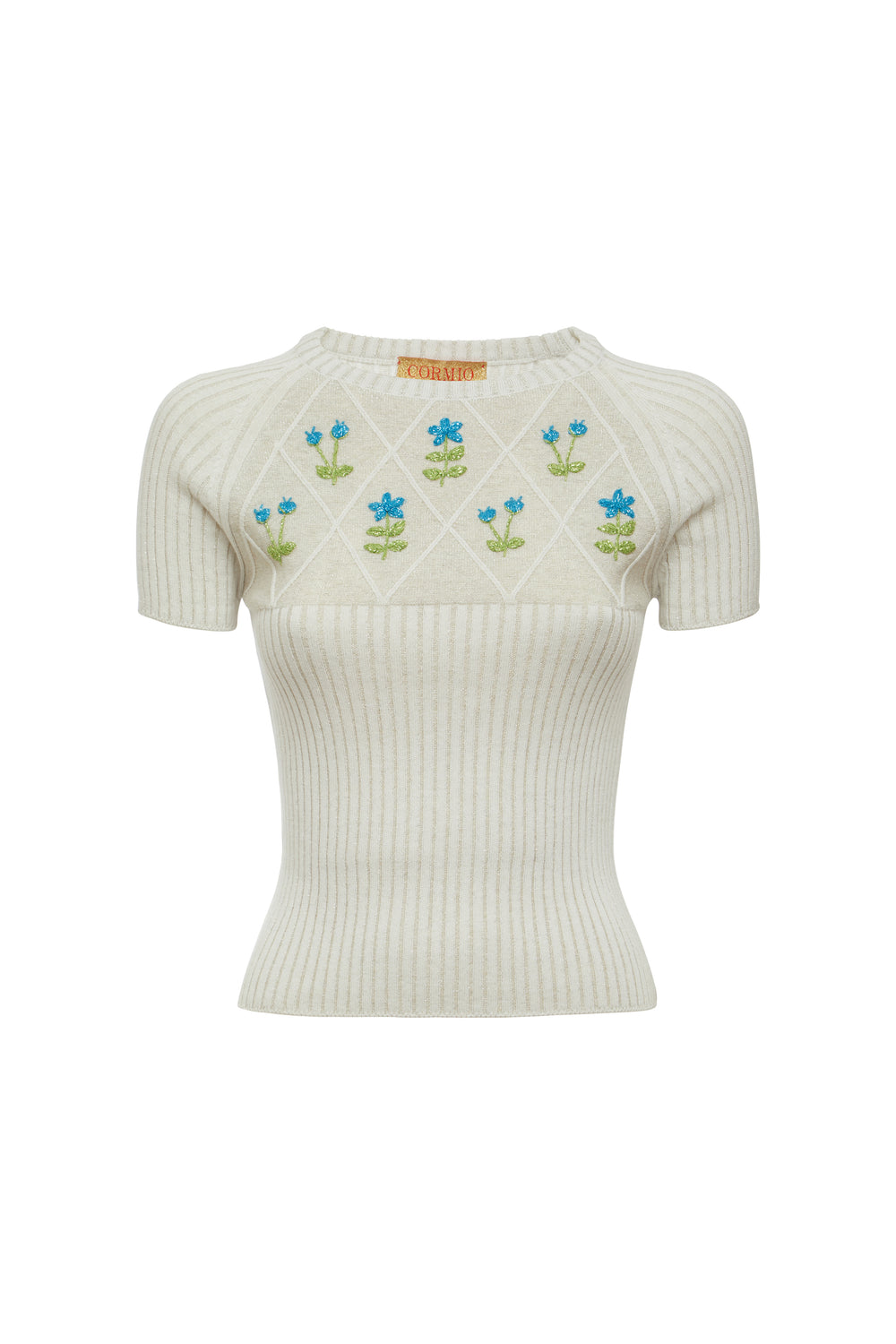 product-color-Diamond Cotton Top